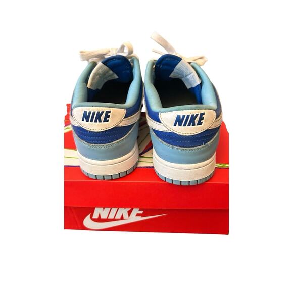 Nike Dunk Low Retro QS Argon blue Men's Size 8 Good Condition - Picture 4 of 8